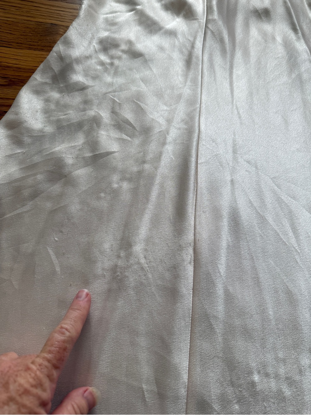 Vintage Christian Dior flirty lace trim long nightie Large - Picture 13 of 16